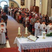 Svetkovina Prve pričesti u Slav. Kobašu