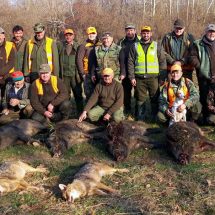 Lovci iz Prugovca (Kloštar Podravski) u Slavonskom Kobašu