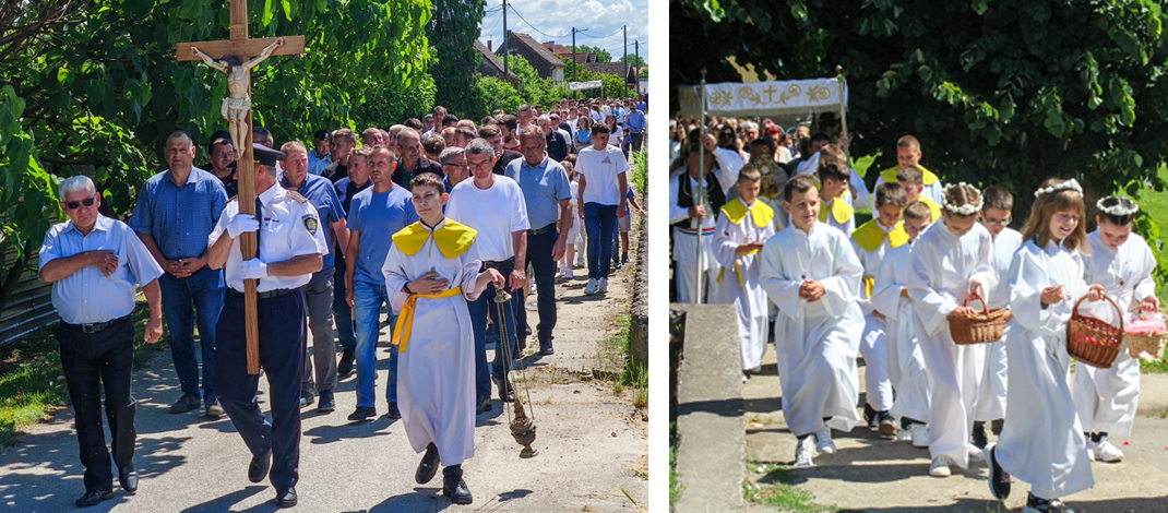 Blagdan Tijelova u kobaškoj župi